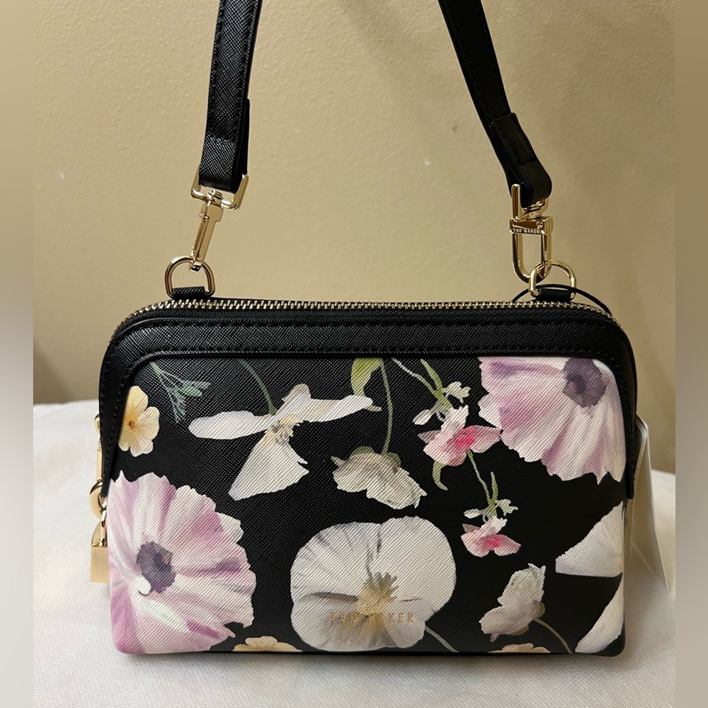 Ted Baker Floral Crossbody Bag NWT - Picture 12 of 12